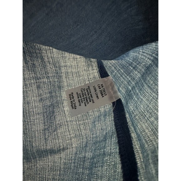 Sister Mary Abigail Embroidered  Short‎ Sleeve Linen Shirt Dress Small floral - Picture 4 of 6